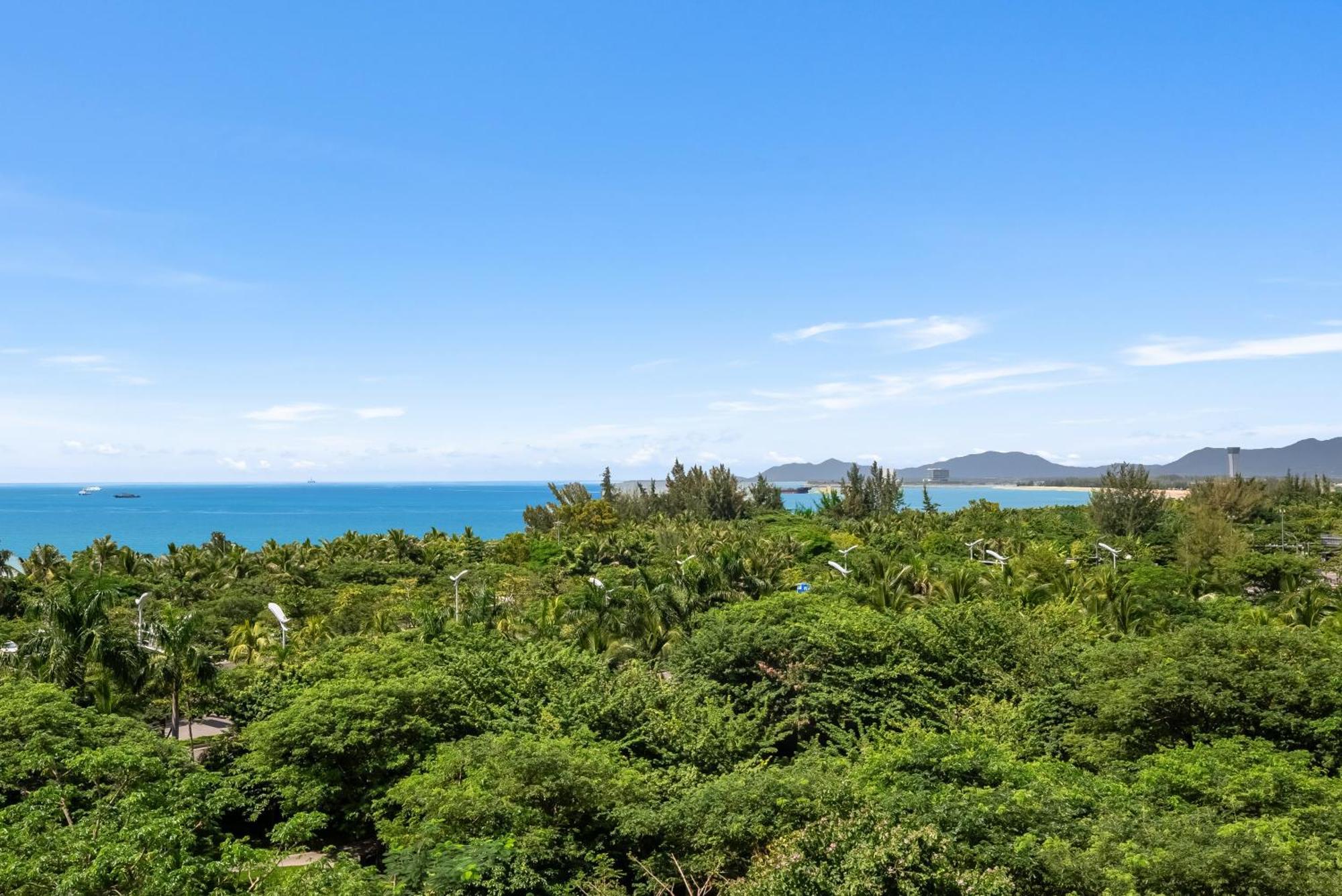 Puhai Sea View Apt By Hailan Tour At Sanya Yazhou Bay#Only 100 Meters To Beach And Sea Swimming Area Екстер'єр фото