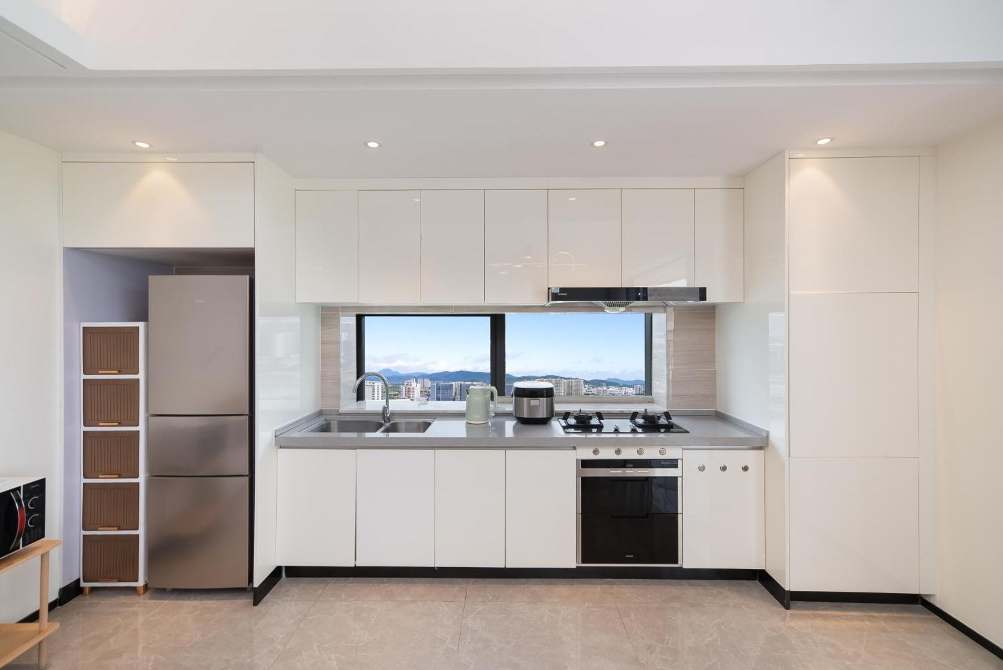 Puhai Sea View Apt By Hailan Tour At Sanya Yazhou Bay#Only 100 Meters To Beach And Sea Swimming Area Екстер'єр фото