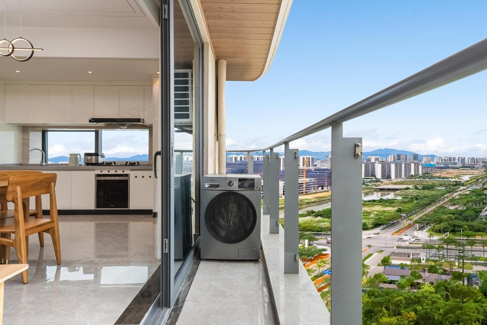 Puhai Sea View Apt By Hailan Tour At Sanya Yazhou Bay#Only 100 Meters To Beach And Sea Swimming Area Екстер'єр фото